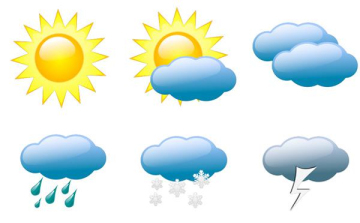 Esős, zivataros idő lesz a hétvégén